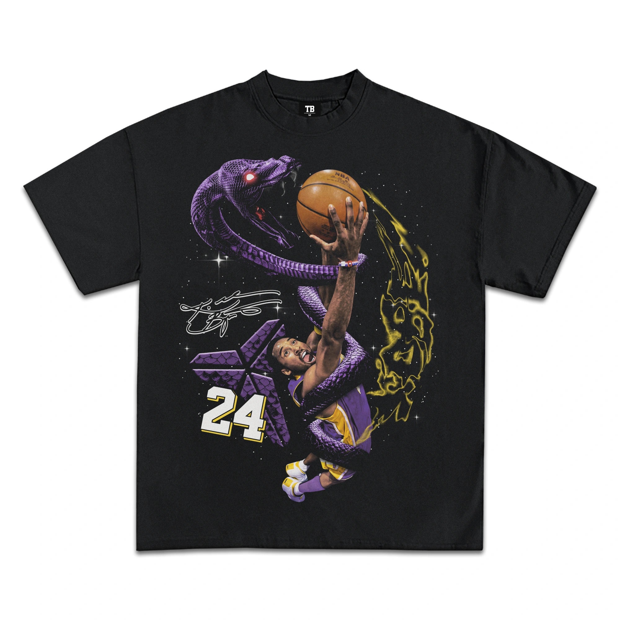 Kobe Bryant Black Mamba Graphic T-Shirt