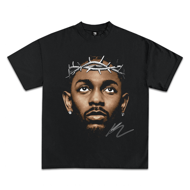 Kendrick Lamar Crown of Thorns Graphic T-Shirt