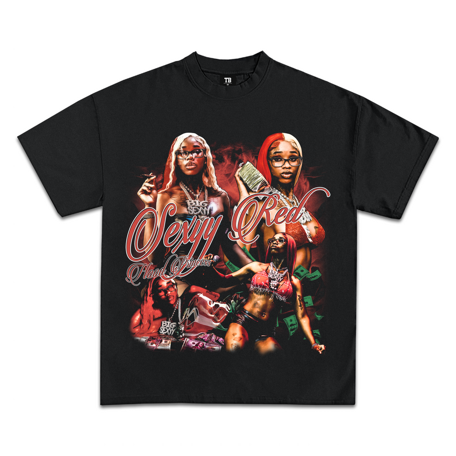 Sexyy Red Hood Princess Graphic T-Shirt