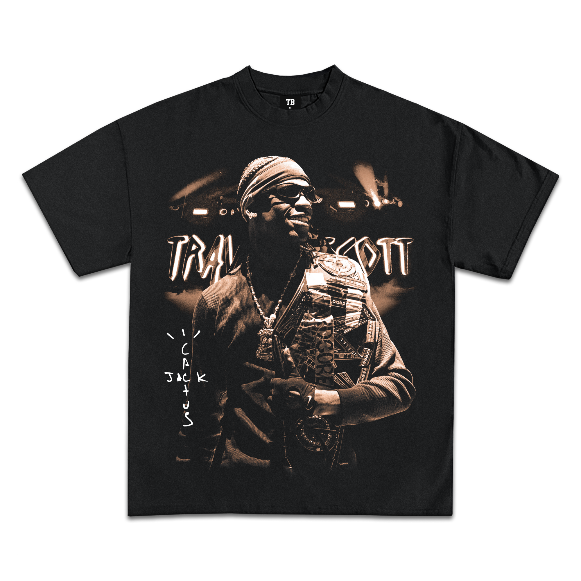 Travis Scott Wrestling Graphic T-Shirt