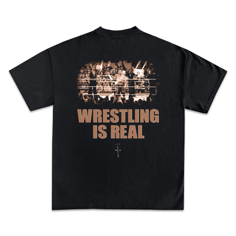 Travis Scott Wrestling Graphic T-Shirt